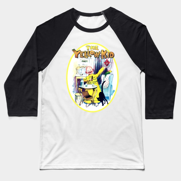 The Yellow Kid Baseball T-Shirt by dumb stuff, fun stuff